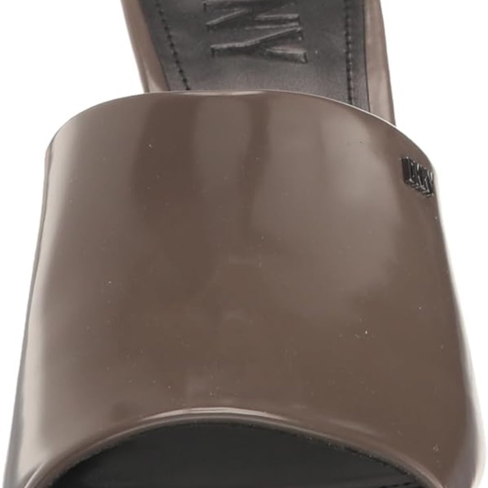 DKNY Women's Chocolate Brown Mules - Picture 5 of 14